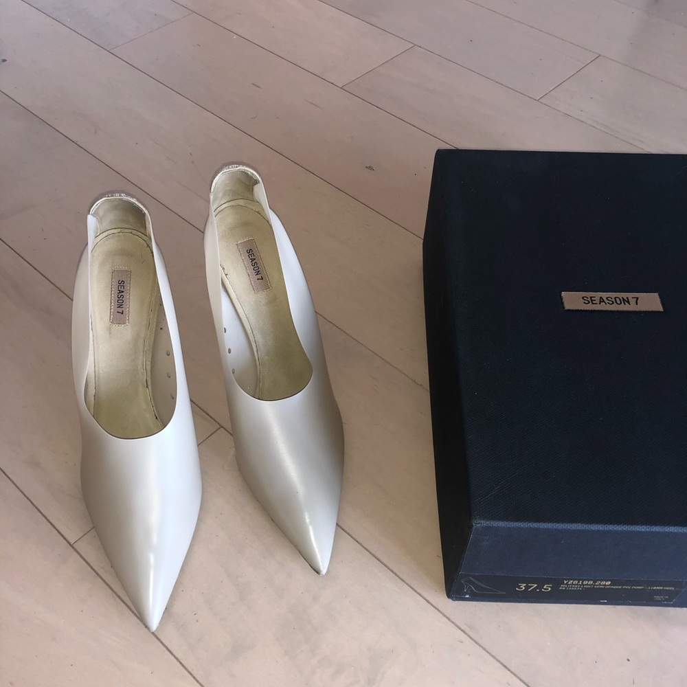 Yeezy Season 7 PVC heels